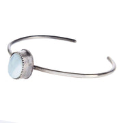 Horse Money Turquoise Mother of Pearl Stacker Cuff