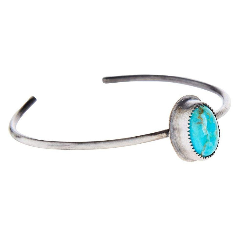 Horse Money Turquoise Kingman Turquoise Stacker Cuff
