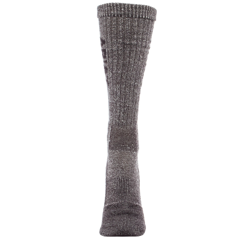 Nester Hoisery Ariat Men`s LW Steel Toe Merino Brown Over The Calf Socks
