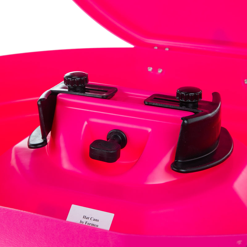 Hat Cans By Formco Fuschia Pink Stackable Hat Can 41/2in Brim