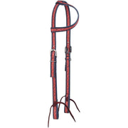 Single Ear Nylon Web Patterned Headstall