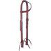 Single Ear Nylon Web Patterned Headstall