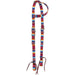 Single Ear Nylon Web Patterned Headstall