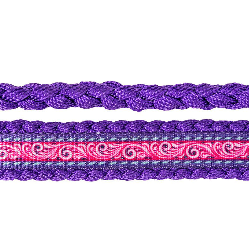 Patterned Mule Tape Halter w/Lead