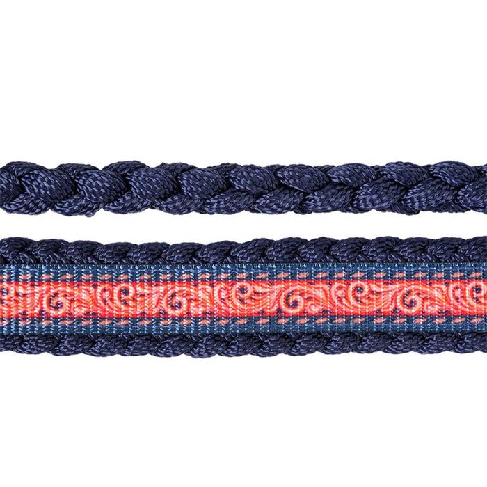 Patterned Mule Tape Halter w/Lead