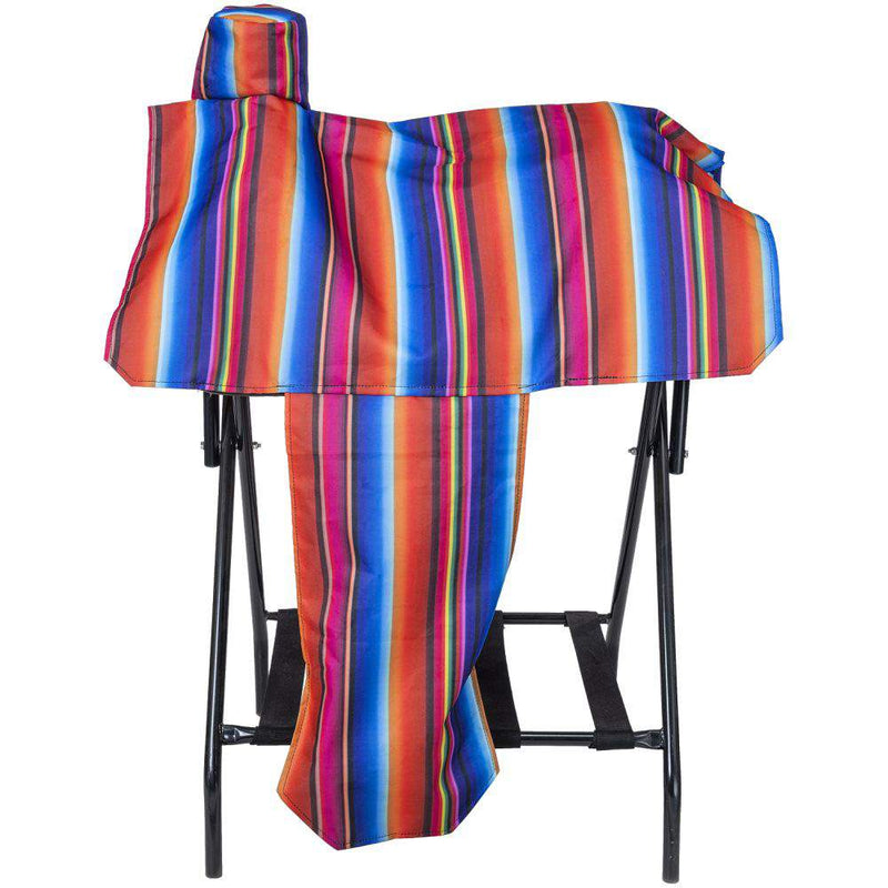 Patterned Nylon Saddle Cover