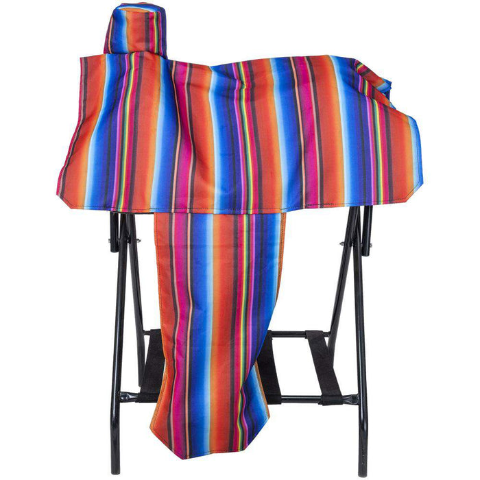 Patterned Nylon Saddle Cover