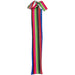 Patterned Nylon/Spandex Tail Bag