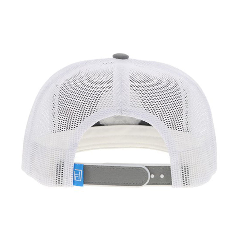 Hooey Grey and White Cowboy Golf Cap