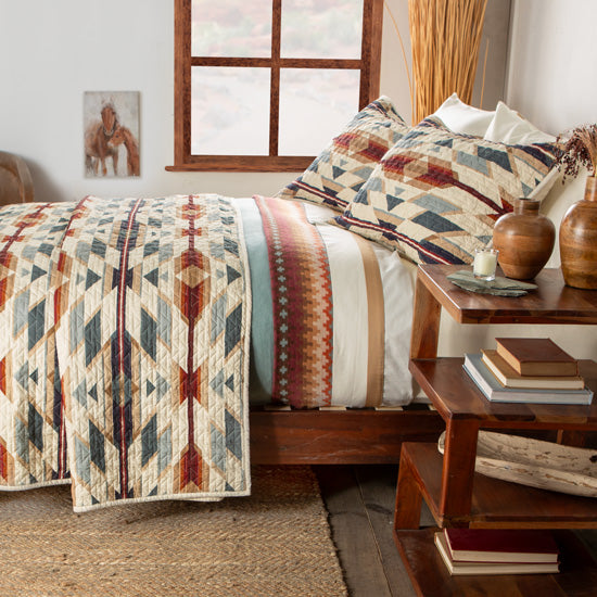 Britannica Home Prairie Springs Quilt Set