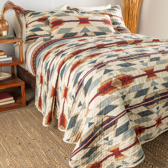 Britannica Home Prairie Springs Quilt Set