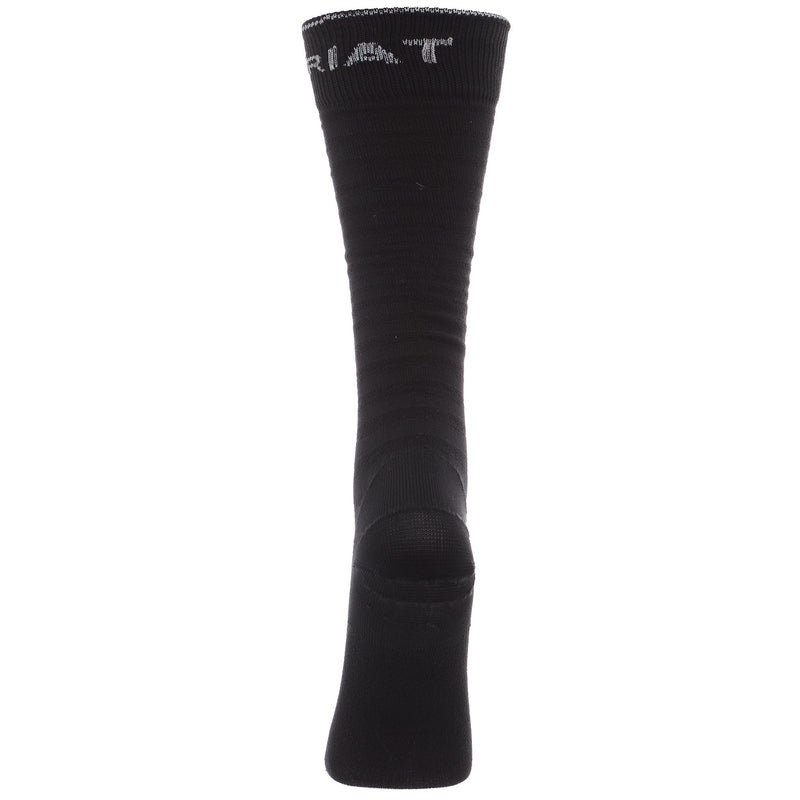 Nester Hoisery AriatTek UltraThin Performance Black and Grey Over The Calf Socks MEDIUM