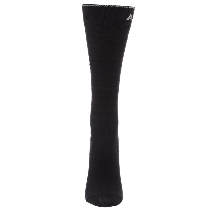 Nester Hoisery AriatTek UltraThin Performance Black and Grey Over The Calf Socks MEDIUM