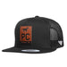 Professionals Choice Professional's Leather Patch Flat Trucker Cap
