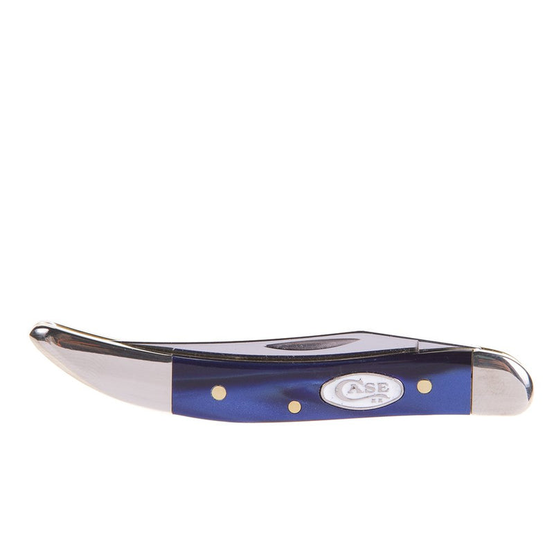 Case Blue Pearl Kirinite Small Texas Toothpick Knife