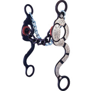 Antique S-Style 9 1/2 Inch Shank Chain Mouth Bit