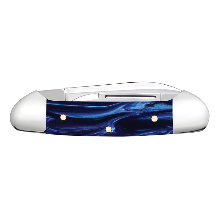 Case Knives Smooth Blue Pearl Kirinite Baby Butterbean