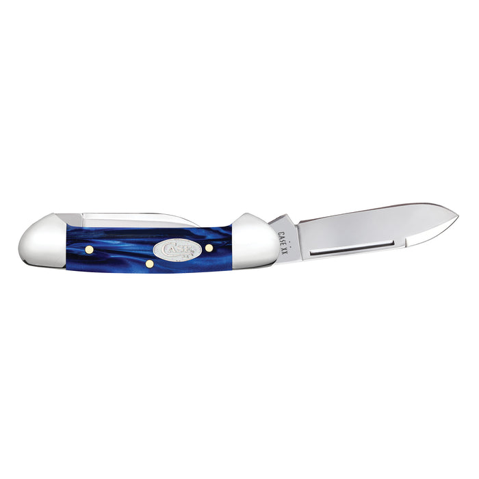 Case Knives Smooth Blue Pearl Kirinite Baby Butterbean