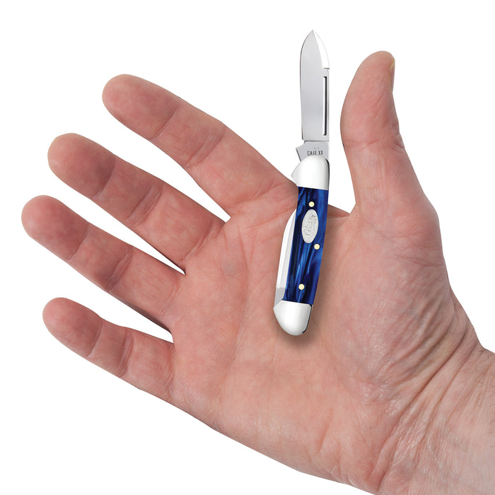 Case Knives Smooth Blue Pearl Kirinite Baby Butterbean