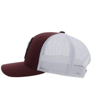 Hooey Maroon Cheyenne Cap