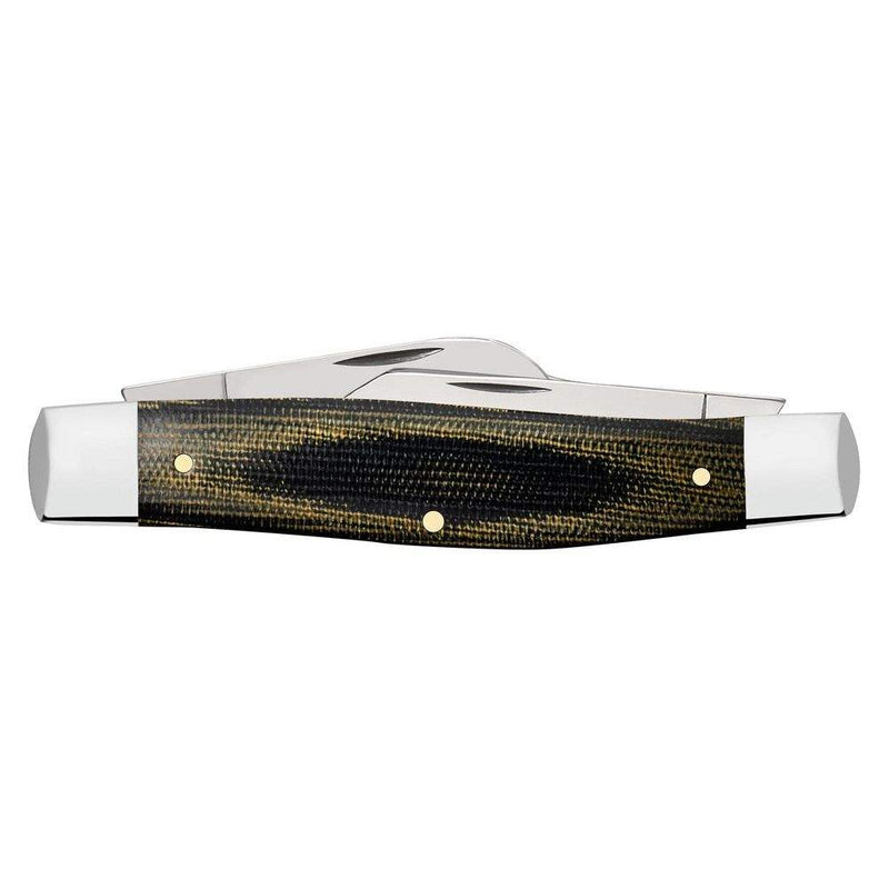 Case Green & Black Micarta - Large Stockman