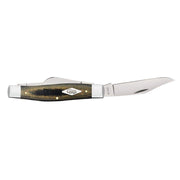 Case Green & Black Micarta - Large Stockman