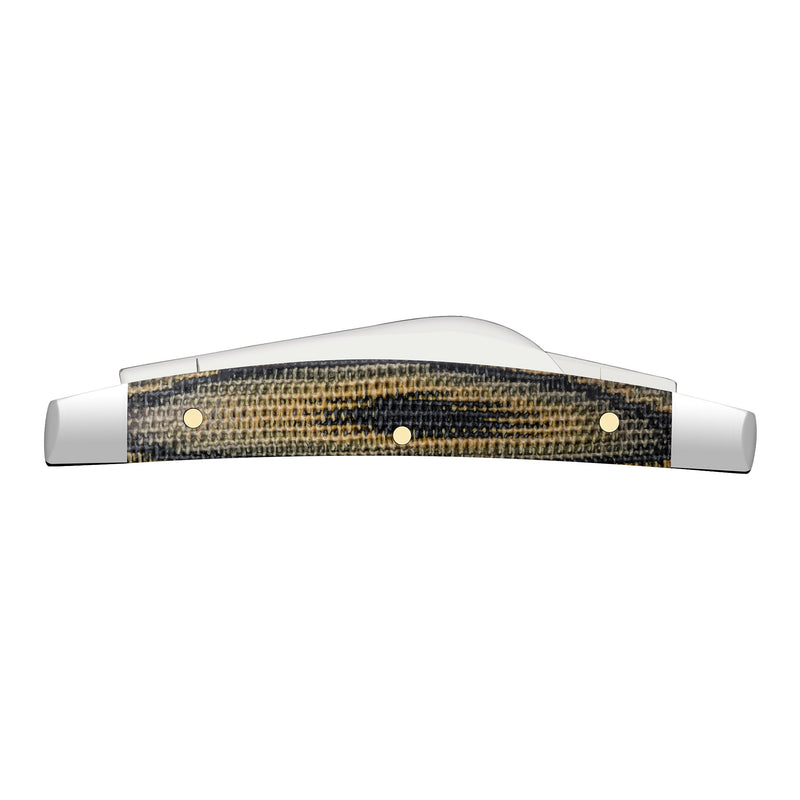 Case Green & Black Micarta - Small Congress
