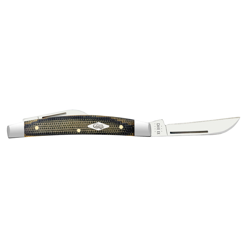 Case Green & Black Micarta - Small Congress