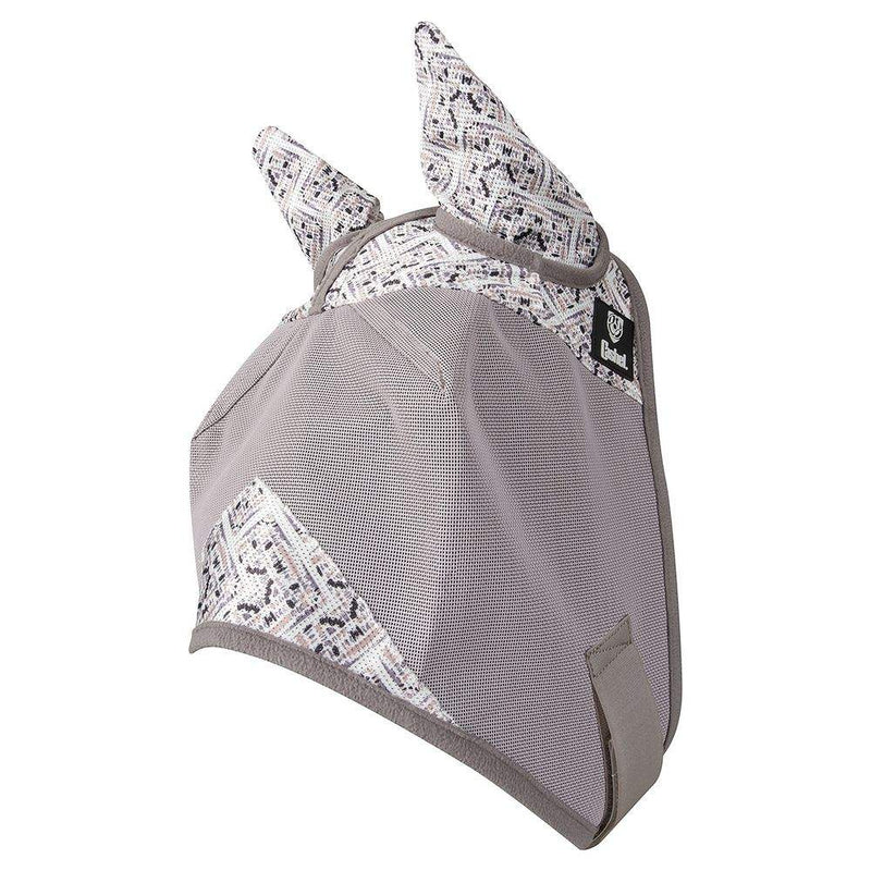 Crusader Patterned Horse Fly Mask with Ears