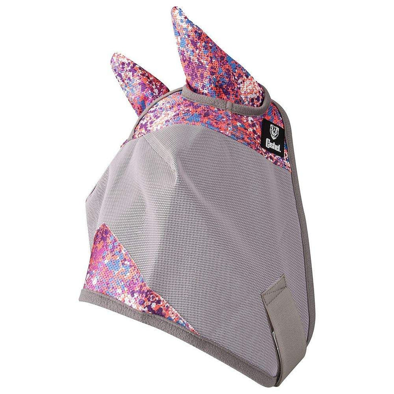 Crusader Patterned Horse Fly Mask with Ears