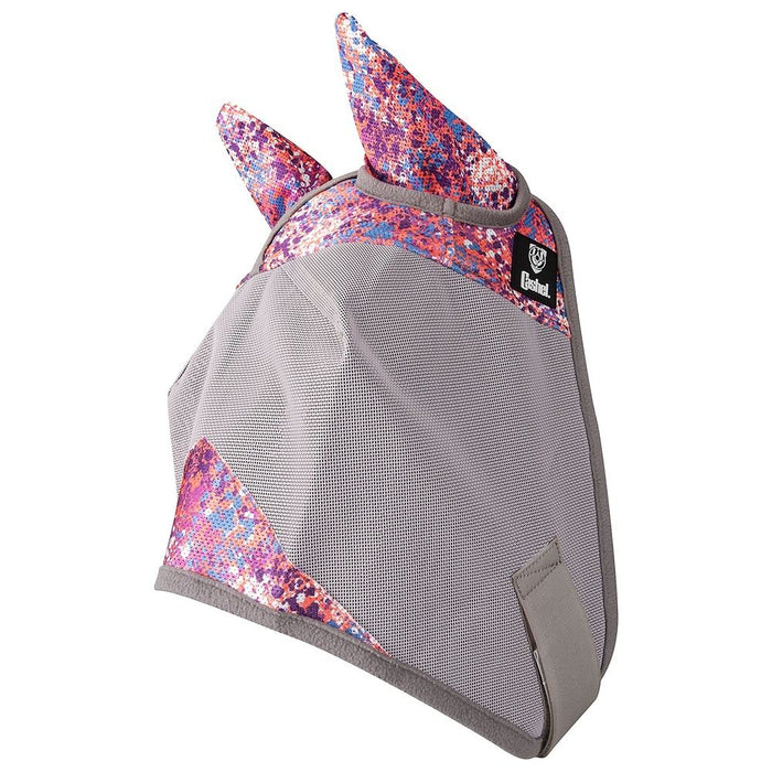 Crusader Patterned Horse Fly Mask with Ears