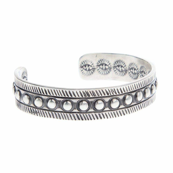 NRS Sterling Silver Dot Cuff