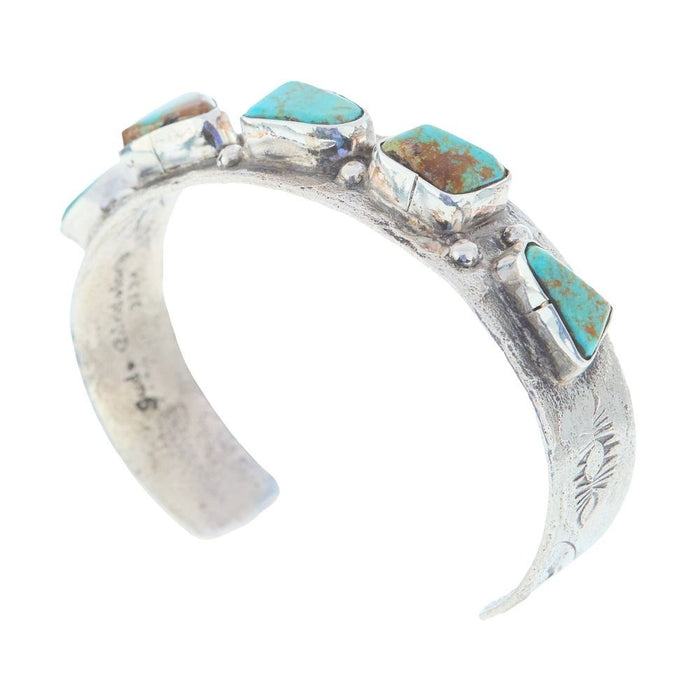 NRS 5 Stone Turquoise Cuff