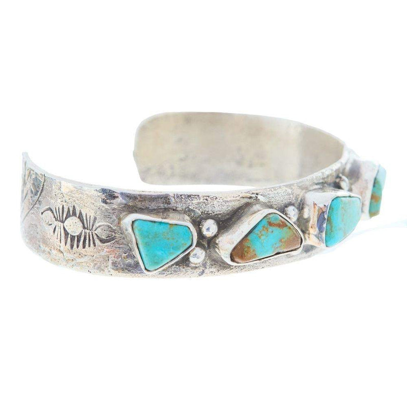 NRS 5 Stone Turquoise Cuff