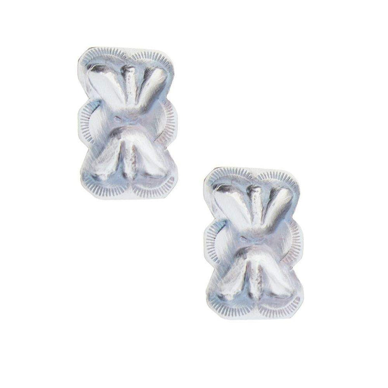 NRS Sterling Silver Rectangle Earrings