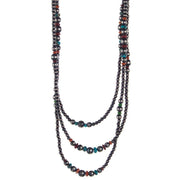 NRS Layered Navajo Pearl Oyster Necklace