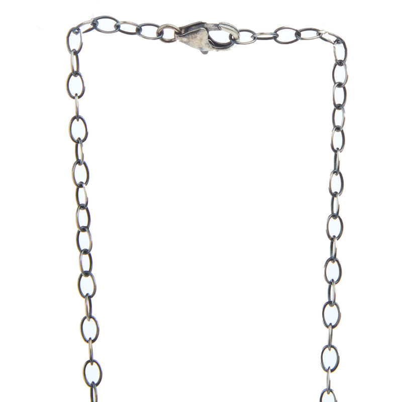NRS Sterling Silver Spiny Oyster Naja Necklace