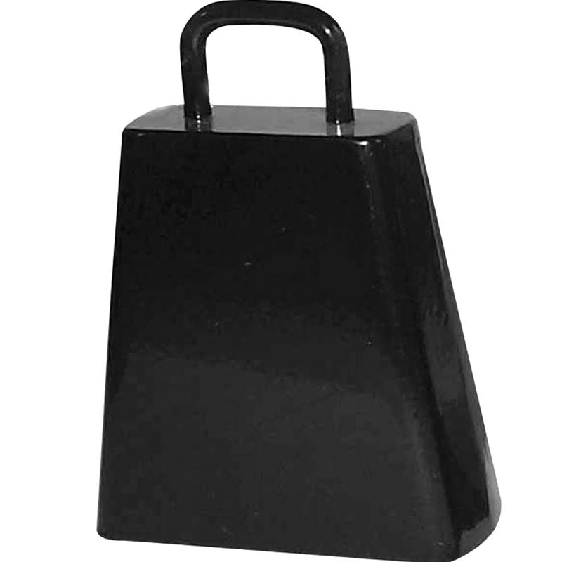 Small Plain Black Bull Bell