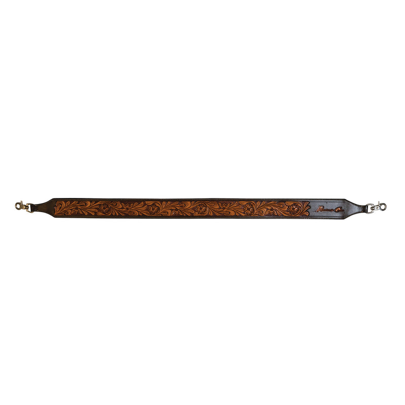 Professional's Prarie Flower Leather Rope Can Strap