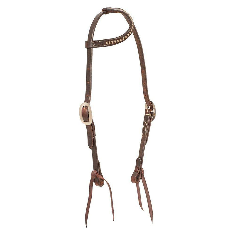 Martin Saddlery Rawhide Laced Single Ear Headstall
