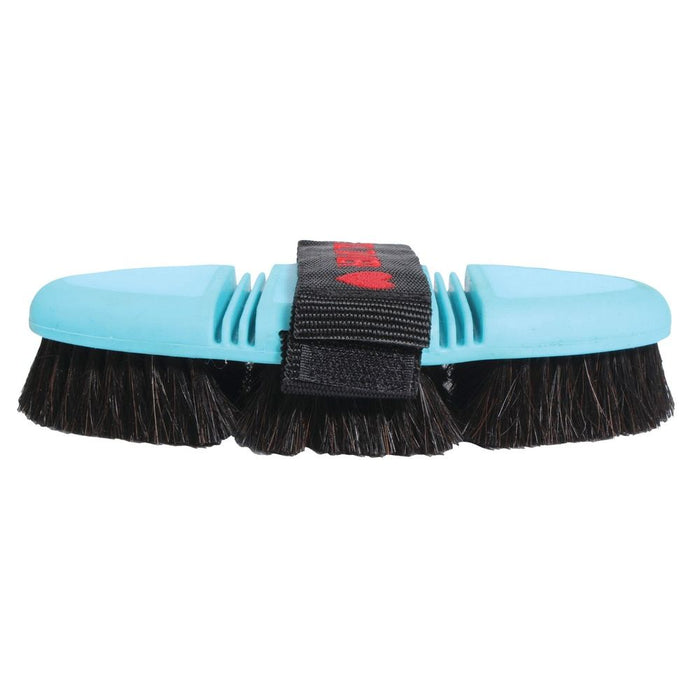 Tail Tamer Soft Touch Flex Horse Hair Brush (Turquoise)