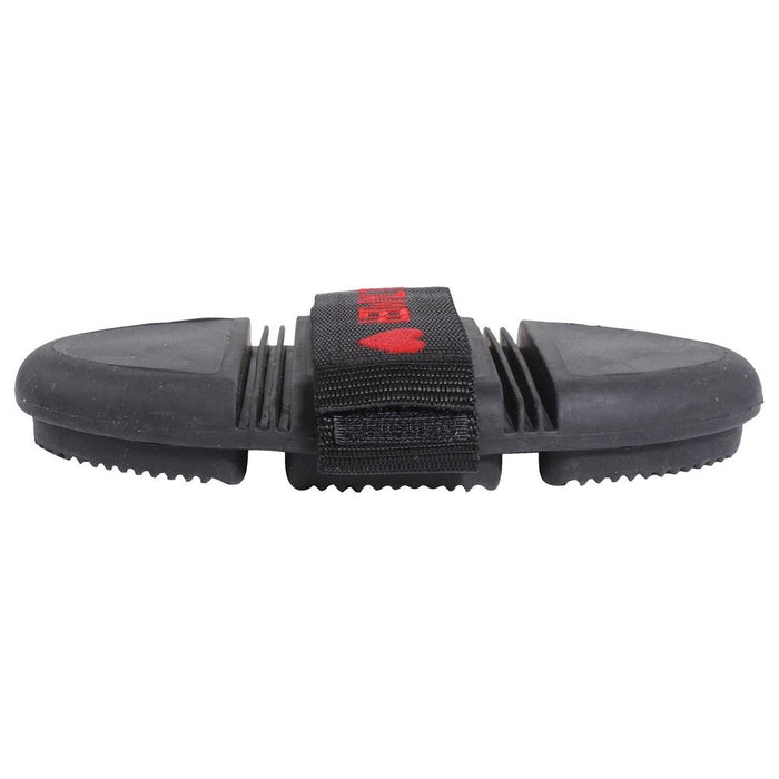 Tail Tamer Soft Touch Flex Black Curry Comb Grooming Brush