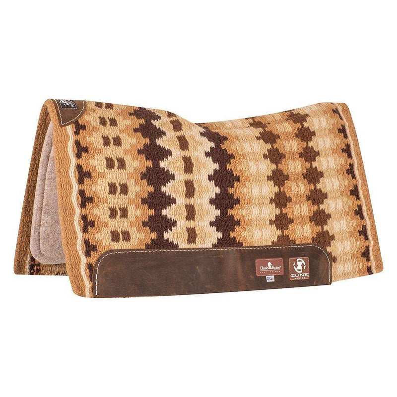 Classic Zone Blanket 3/4-inch Top Saddle Pad 32x34