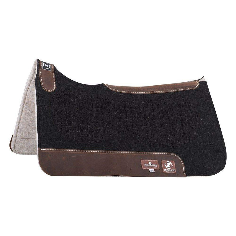 Classic Zone Felt Top Saddle Pad with Felt Bottom 28x30