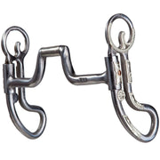 Loose Cheek Square Hinge Port Horse Bit