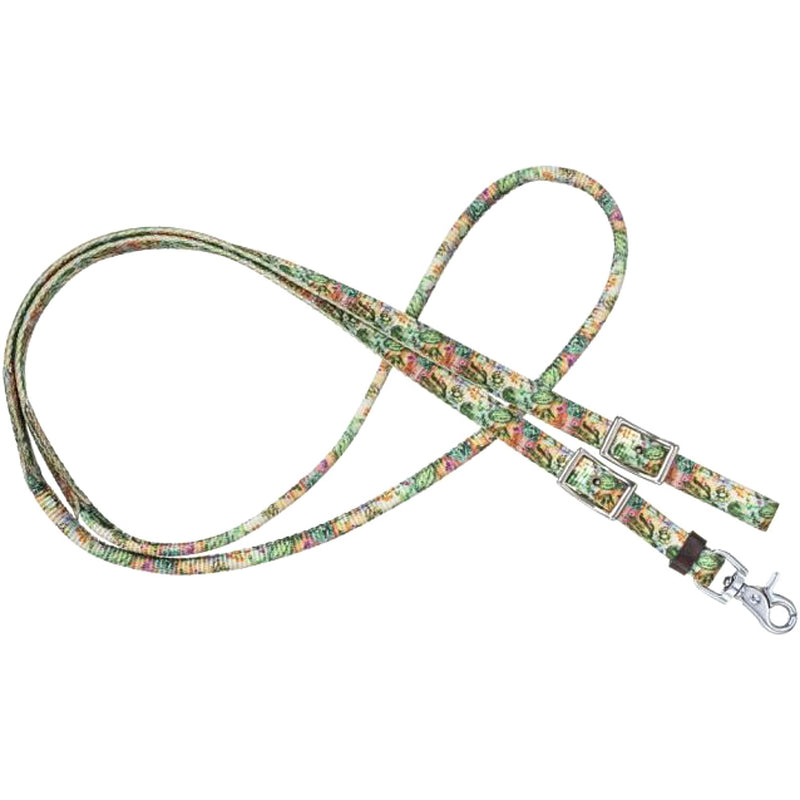 Rolled Patterned Nylon Reins