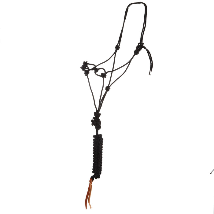 Infinity Knot Horse Rope Halter with 12 Foot Lead Rope
