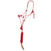 Infinity Knot Horse Rope Halter with 12 Foot Lead Rope