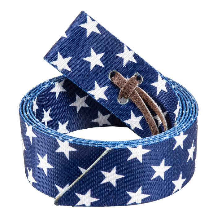 Fashion Prints Nylon Saddle Tie Strap