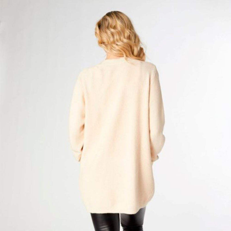 Coco + Carmen Women's Ciana Oatmeal Cardigan w/Pocket